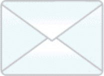 A white envelope on a white background, adhering to the envelope size guide.