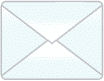 A blue envelope with white dots on it and an Envelope Size Guide.
