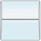 A white envelope with a blue polka dot pattern according to the Envelope Size Guide.
