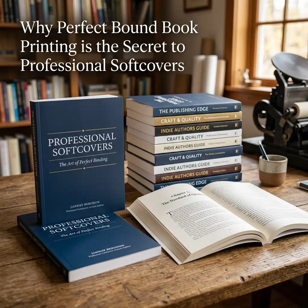 Why Perfect Bound Book Printing is the Secret to Professional Softcovers