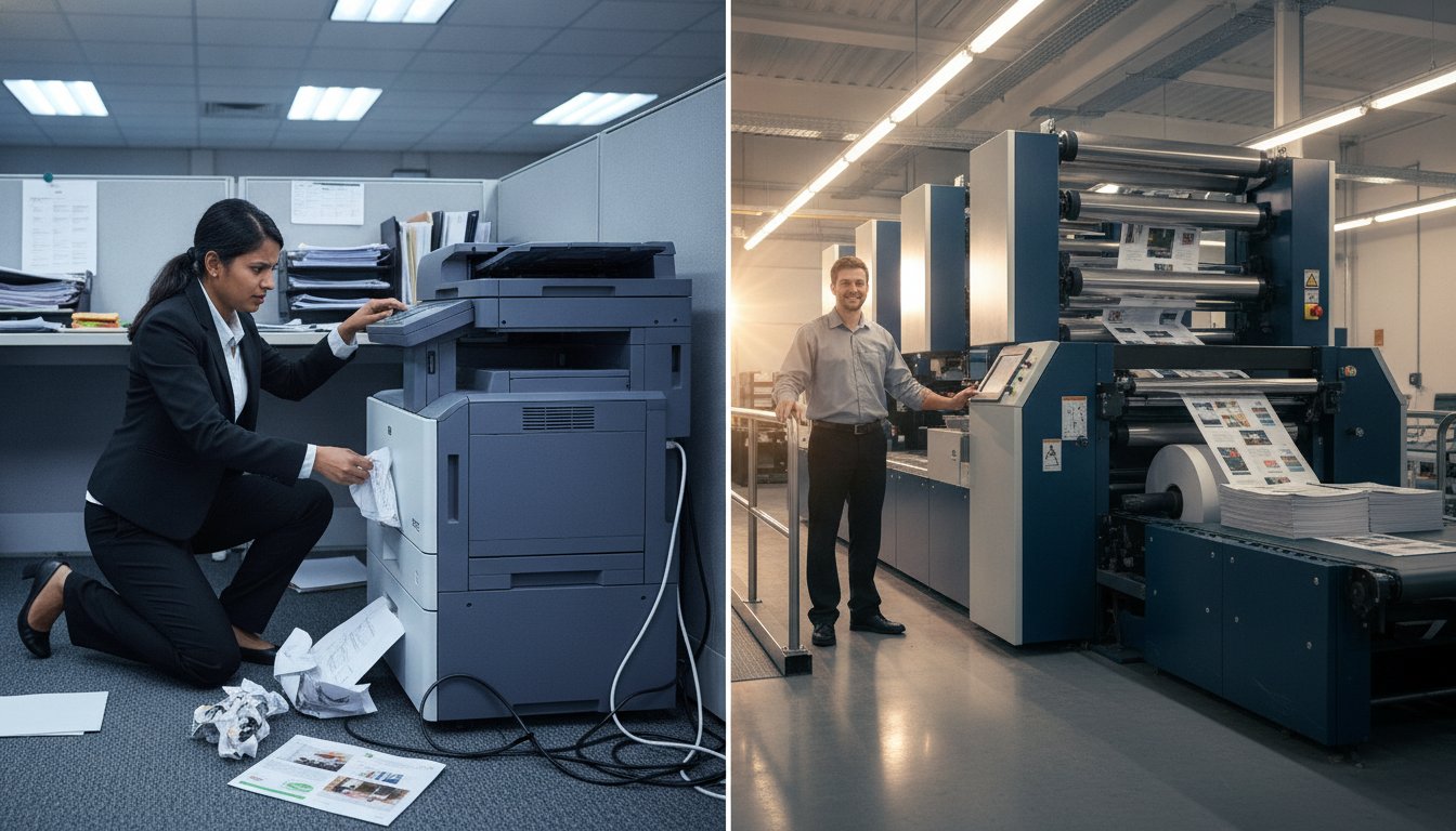 In-House Printing vs. Outsourcing: A 2026 Cost Analysis for Scalable Businesses