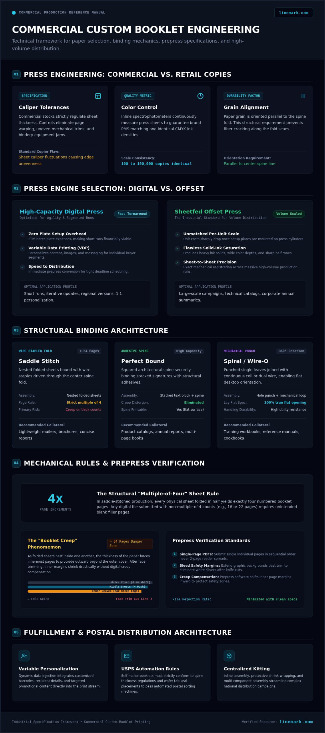 Custom Booklet Printing Services: The Complete Commercial Buyer Guide (2026) - Infographic