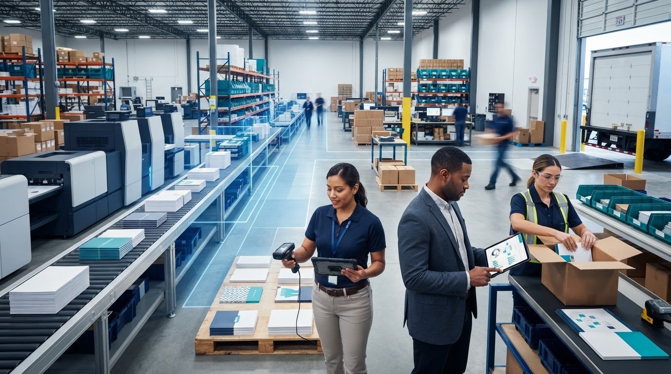 Collateral Fulfillment Services: Connect Print, Inventory, and Delivery
