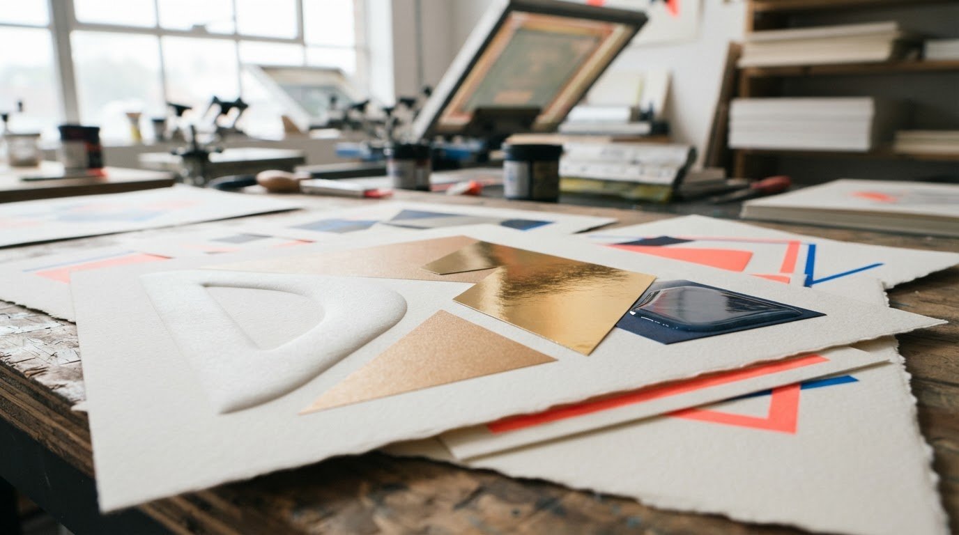 Specialty Inks and Print Finishes for Standout Artwork